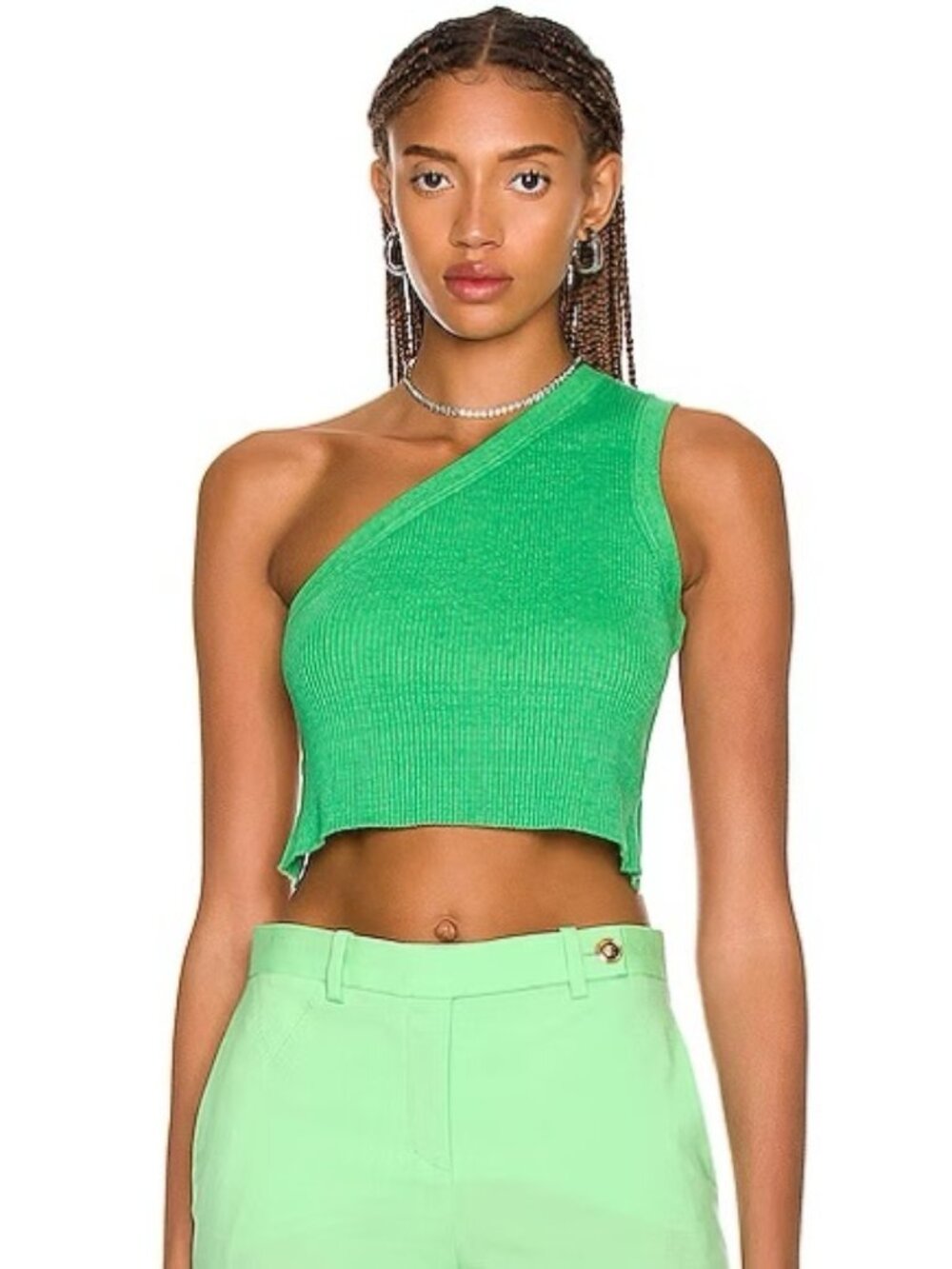 JACQUEMUS La Maille Ascu Top in Green Size FR 34 *NEW W/O TAGS* RETAIL $275!